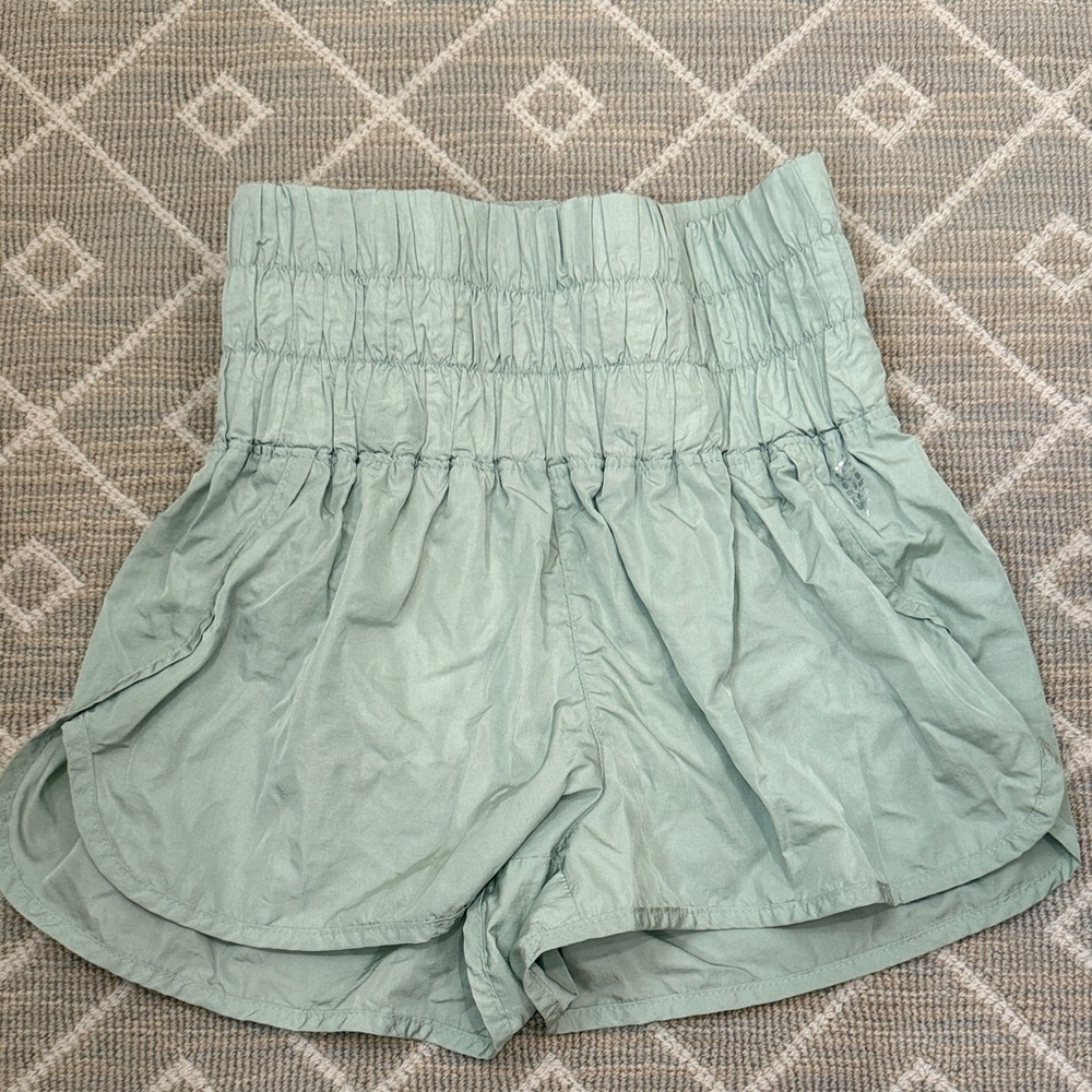 FP Movement by Free People Light Green Athletic Shorts